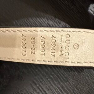 Gucci Beige Leather Strap